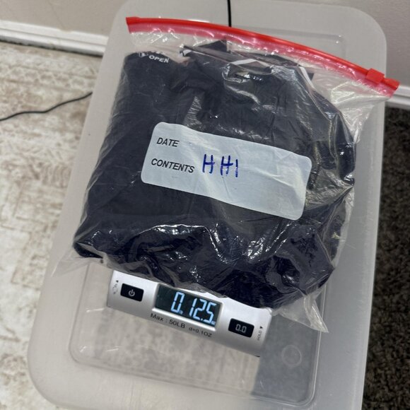 Quince Jumpsuit Womens XS Navy 100% Linen Wide Leg Tie Waist Pockets Square Neck - Picture 13 of 13